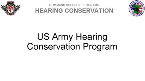 army hearing conservation program.